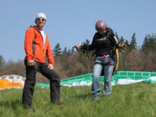 Ondra Krupa - paragliding