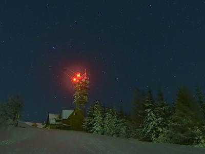 Zatmění slunce pozorované z Javorového (únor 2010)